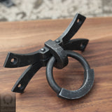 Wrought Iron Ring Pull Handle - Hora III