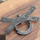 Wrought Iron Ring Pull Handle - Hora III