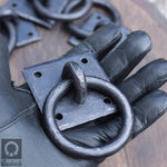 Set of 4 Hand-forged ring pull handles - Dara L