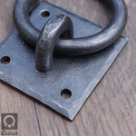 Set of 4 Hand-forged ring pull handles - Dara L
