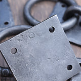 Set of 4 Hand-forged ring pull handles - Dara L
