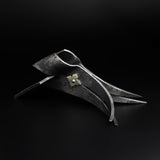 Gothic Hand-Forged Wine Bottle Holder