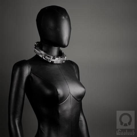BDSM Heavy Metal Collar / Neck Shackle - Viscount