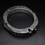 Modern hand forged metal neck shackle