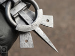 Wrought Iron Wall Sconce - Claire White