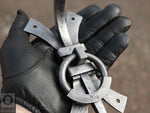 Wrought Iron Wall Sconce - Claire White
