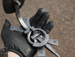 Wrought Iron Wall Sconce - Claire White