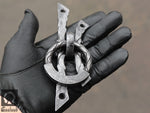 Wrought Iron Door Handle - Pandora II
