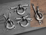 Wrought Iron Door Handle - Pandora II