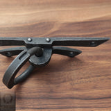 Wrought Iron Door Handle - Dora III