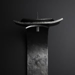Gothic Wrought Iron Candle Wall Sconce - Orlok