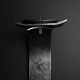 Gothic Wrought Iron Candle Wall Sconce - Orlok