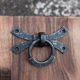 Wrought Iron Ring Pull Handle - Hora III