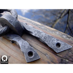 Wrought Iron Door Handle - Pandora