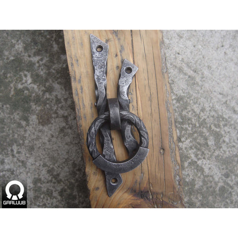 Wrought Iron Door Handle - Pandora