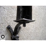 Wrought Iron Wall Sconce - Claire White