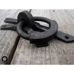 Wrought Iron Door Handle - Dora