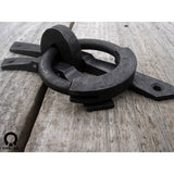 Wrought Iron Door Handle - Dora