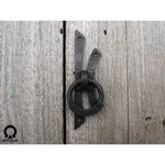 Wrought Iron Door Handle - Dora