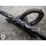 Wrought Iron Door Handle - Pandora II