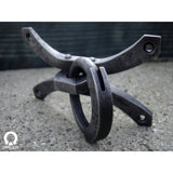 wrought iron ring pull on a wooden beam made by gaaluub