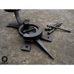 Wrought Iron Wall Sconce - Claire Black
